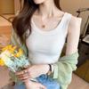 Trendy Korean Anti-Exposure Sleeveless Camisole for Women - Summer Slim Fit Douyin Favorite