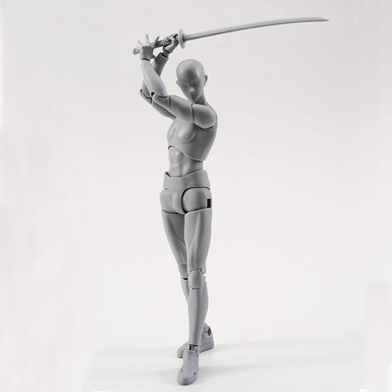 15cm  Figures Jointed Doll Model Male  Female  Painting Drawing Sketch Mannequin Wooden Manikin