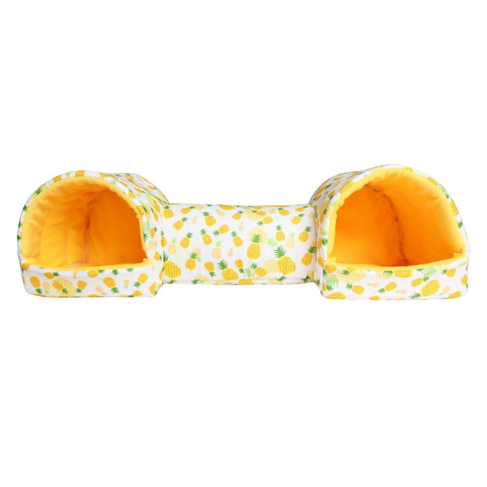 

Multi-Entry Gerbil Bed Hideouts Chew Proof Pet Tunnel Cave NEW Guinea Pigs Bed Rodents 2