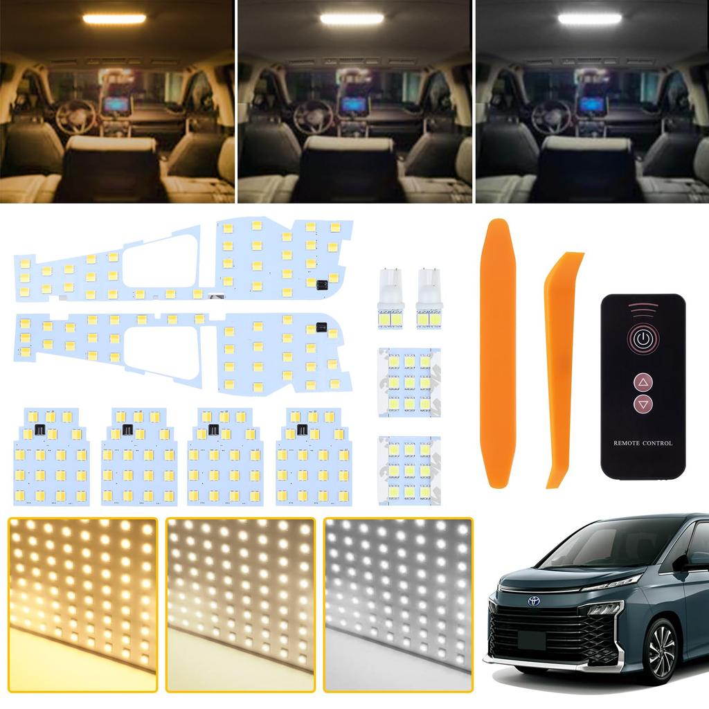 Toyota Alphard 30 Series Interior Toyota Vellfire 30 Series Remote Control Warm and Daylight LED Easy Includes Special Tools and Instruction Manual