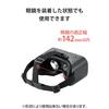 ELECOM VR Goggles, 360 degree eye width adjustment, focus adjustment, compatible with glasses, uses aspherical optical lenses [Compatible with smartph