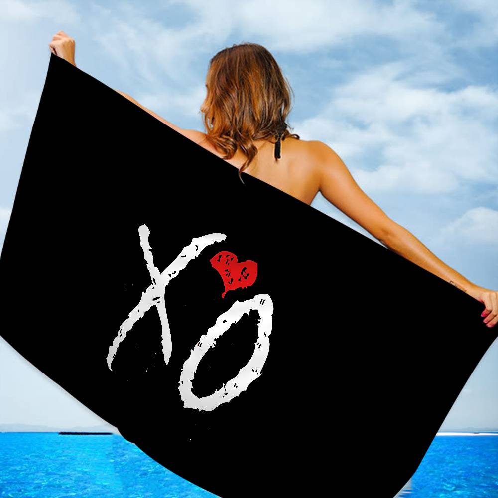 Singer T-The Weeknd Xo Microfiber Beach Towel Absorbent Quick Dry Soft Yoga Swimming Resort Mountain Climbing Towel