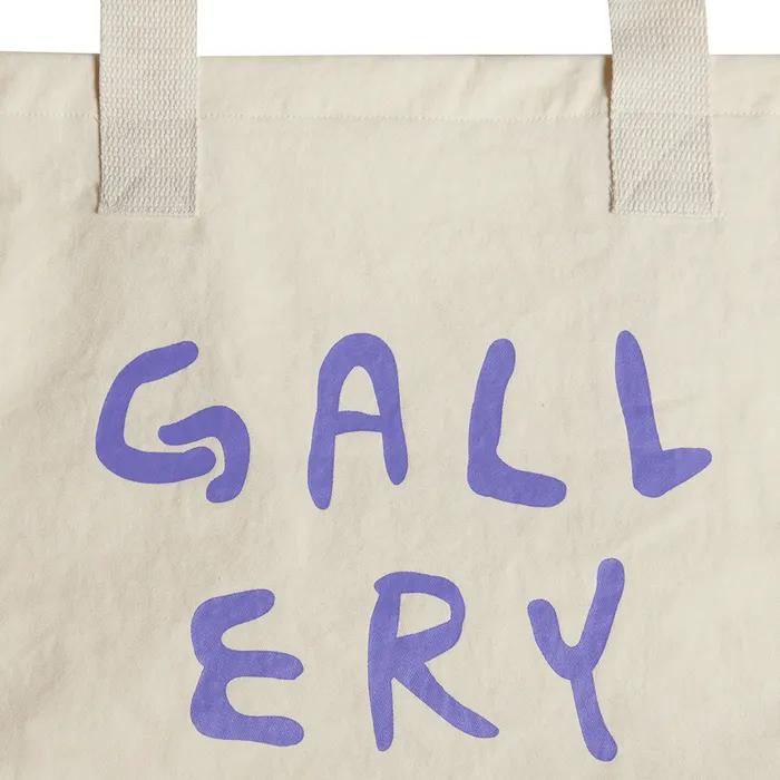 Gallery Logo Tote Bag - Ivory