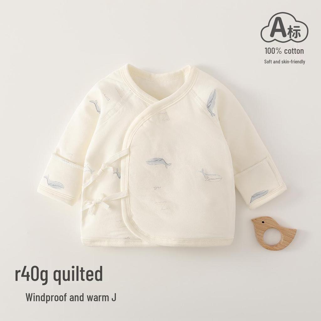 Herbst-Winter Reiner Baumwolle Neugeborenen Halbrücken Babykleidung, Nahtloses Design | Anyang Baby- und Kinderbekleidung