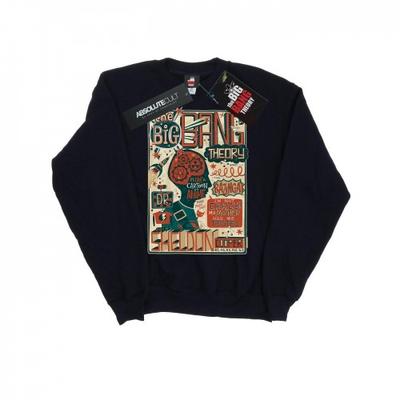 Big Bang Theory Girls Infographic Poster Sweatshirt