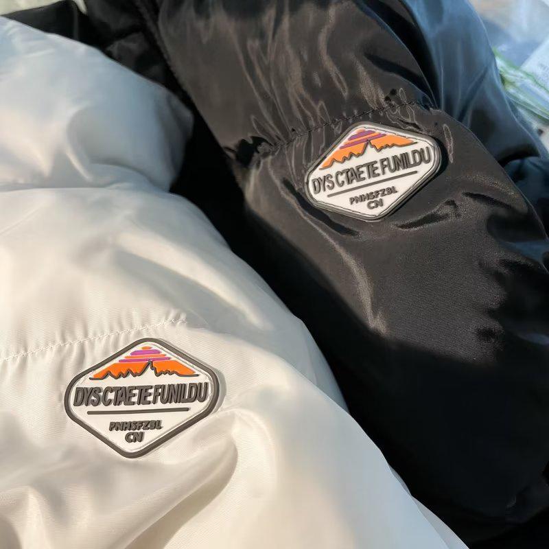 Palton reversibil în carouri Jachetă largi pentru damă cu guler