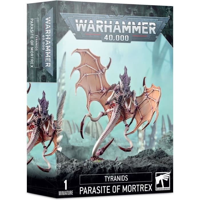 Figurine Games Workshop Warhammer 40k - Tyranids Parasite De Mortrex - Blanc/rose - TU