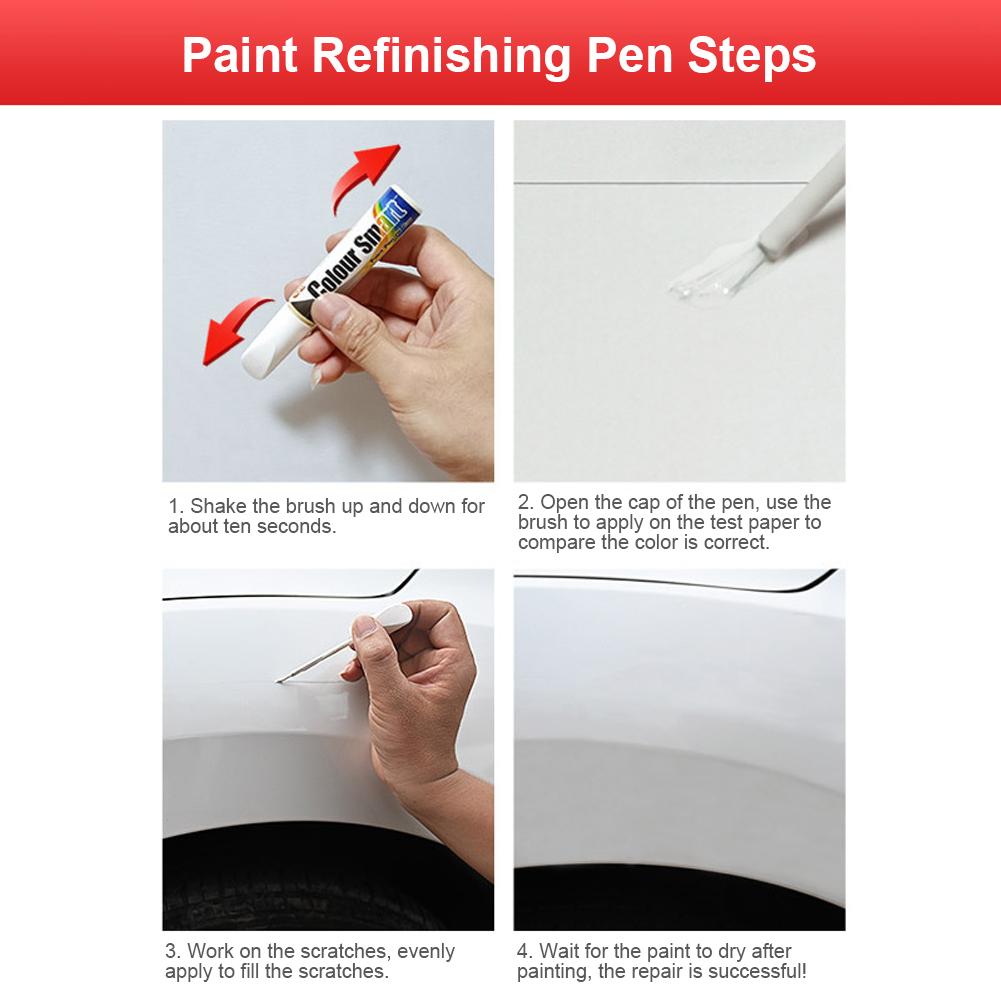 Car Scratch Repair Pen Car Scratch Remover Pen Car Scratch Repair Paste Scratch Remover Applicator Tool for DIY Repair