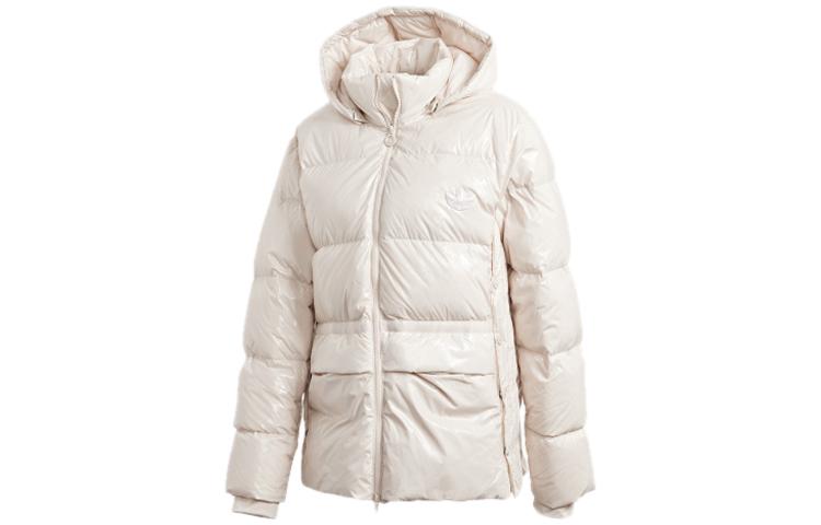 Adidas Originals Down Jacket Winter Women s Linen Brown GD2499 34