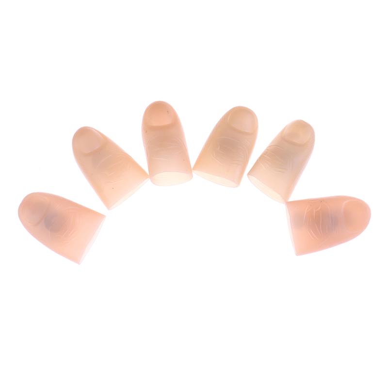 2Pcs Party Magic Light Up Glow Thumbs Fingers Trick Appearing Light Close Up