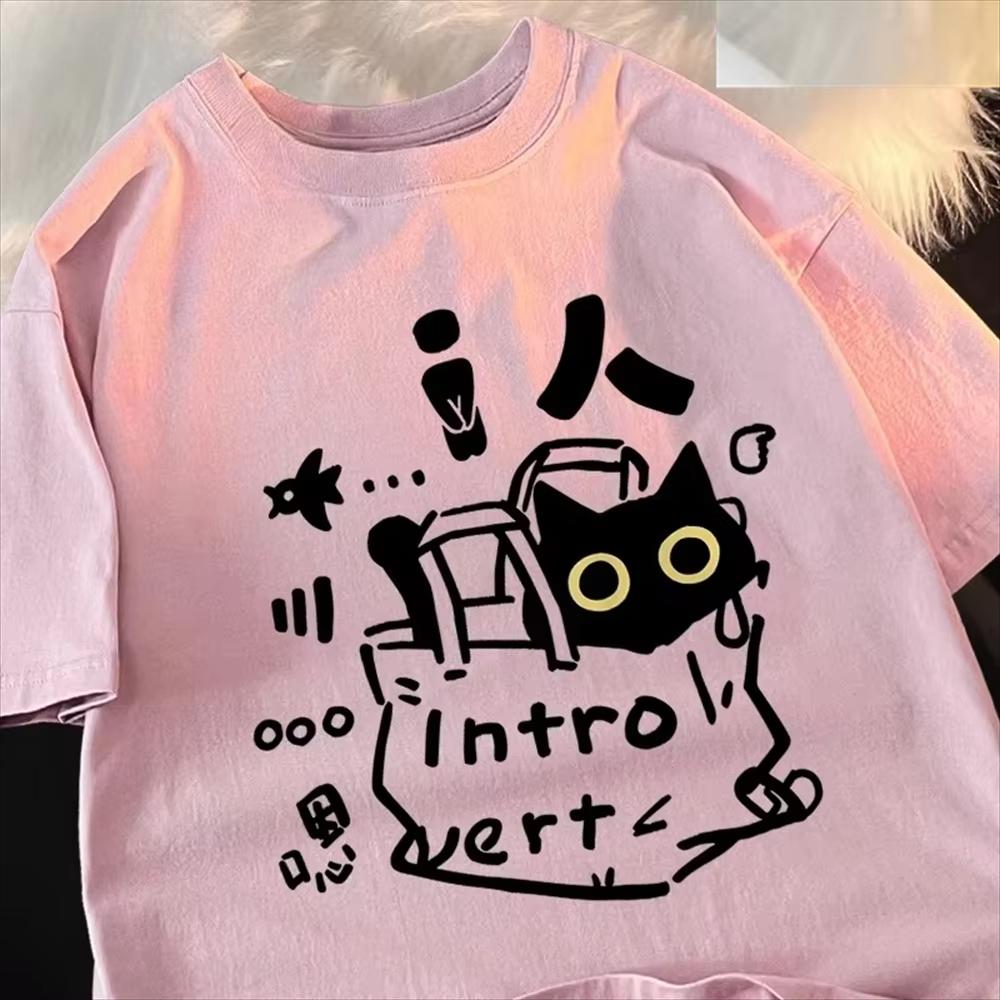 Summer New Unisexs And Unisexs Casual Tshirt Pattern Printed Summer Vitality Full Short Sleeve Street Style Clothing