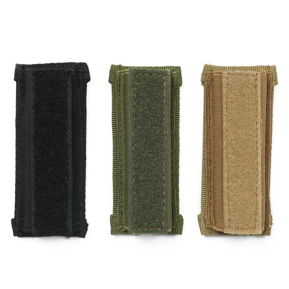 Outdoor multi-functional 9mm single-piece EDC insert Velcro hook textured bullet bag