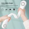 Hands-Free Bliss, Portable Bladeless Neck Fan, Ultra Quiet 360 Degree Cooling, Ergonomically Designed for All-Day Comfort, Rechargeable with Built-In