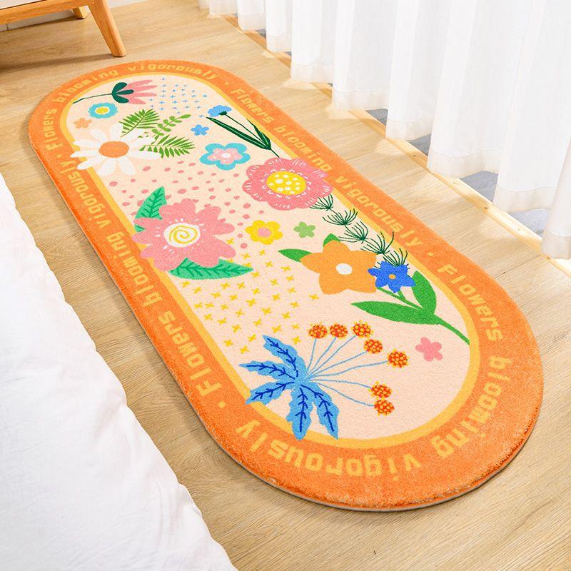 Household Door Carpet Bedroom Bedside Blanket Bathroom Bathroom Door Non-slip Floor Mat Living Room Floor Mat