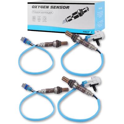 234-4668 234-4256 O2 Oxygen Sensor Up Downstream 4Pcs For 2008-2014 Cadillac Escalade ESV, For Chevrolet/Chevy Avalanche Silverado 1500 2500 3500
