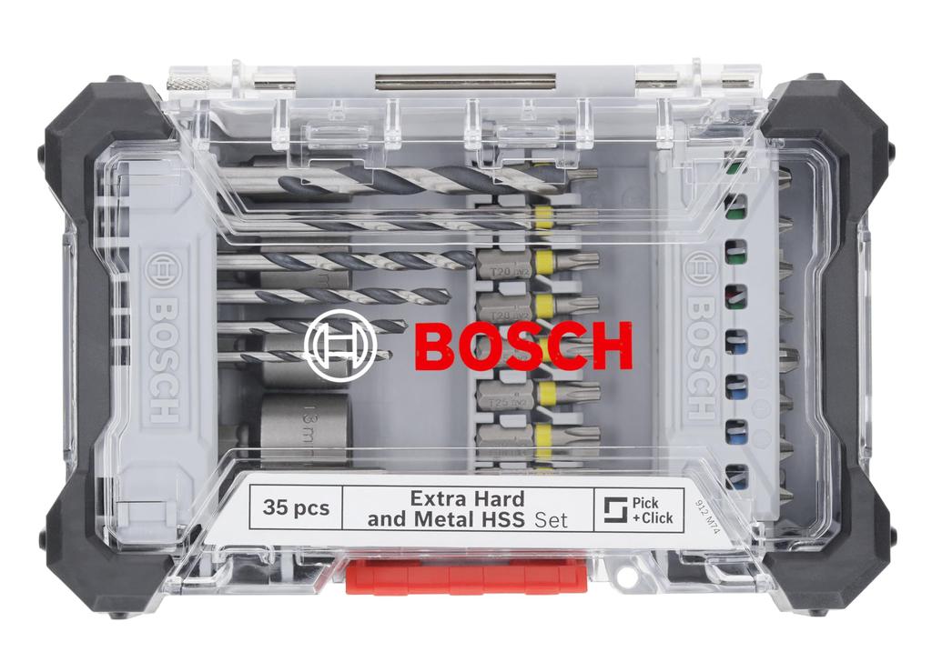 Amazon.co.jp Exclusive BOSCH 35-Piece Driver Bit & Metal Drill Set
