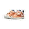 Nike Pico 5 Little Leather Durable Low-Top Sports Casual Shoes Baby Sneakers White Orange DQ8371-800