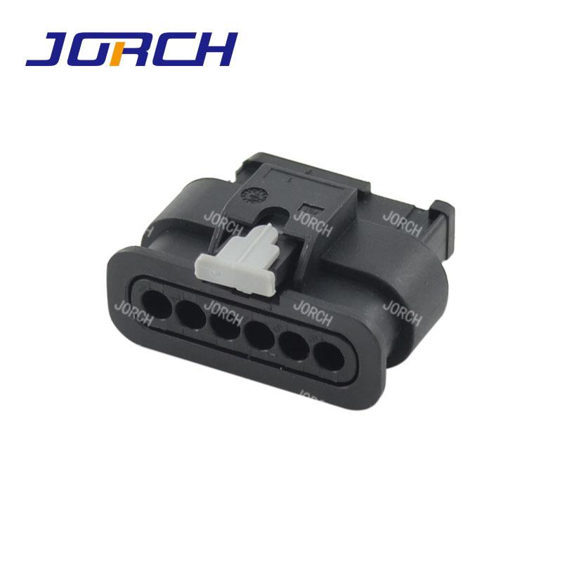 

5 Sets 6Pin tyco Accelerator Throttle pedal position auto sensor connector 4F0973706 for new Opel/Mercedes-Benz/smart 5 sets