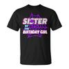 Birthday Girl Sister Of The Birthday Girl Spider Party T-Shirt