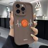 Basketball sensor is suitable for iphone16pro mobile phone case Apple 15 anti-drop 14 personality 13promax new 16X