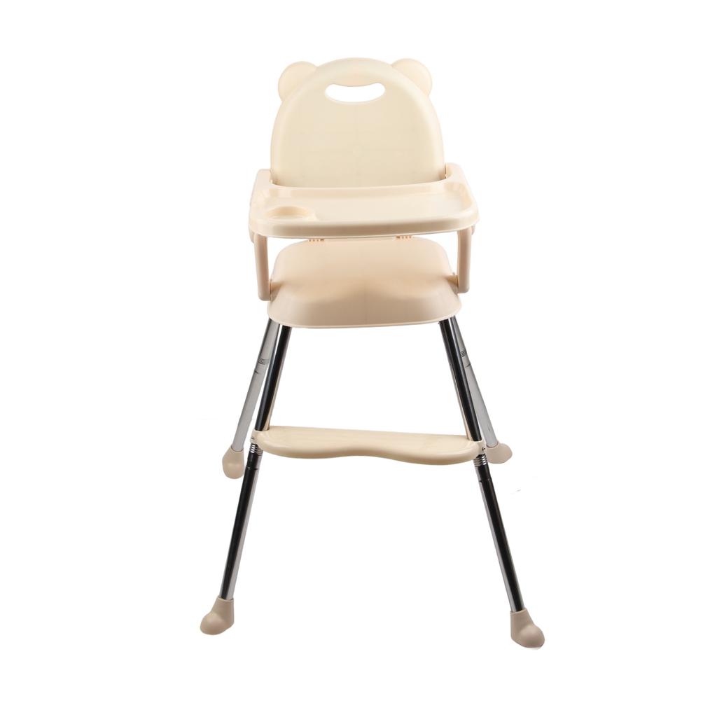 Scaun înalt pentru bebeluși, scaun portabil simplu, pliabil, roz