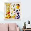 DIY Diamond Painting Round Diamond The Letters "L" In Vini and Eeyore Full Diamond Mosaic Home Decoration Painting Cross Stitch Kit