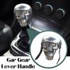 Car Gear Shift Knobs Skull Head Gear Manual Transmission Gear Shift Knob Shifter Lever Personality Modification Car Handle