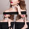 Women Men Girls Jewelry Women Heart Collar Choker PU Leather Clavicle Necklace