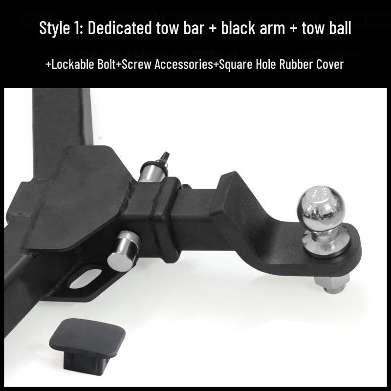 Compatible Tow Hooks and Tow Bar for Roewe RX5, RX8, and W5 Models (Rear)