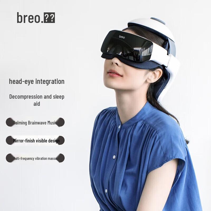 breo iDream 3S Head & Eye Massager Helmet
