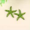 E-Commerce Firm Sale 40mm Flatback Resin Cabochons Large Starfish Design with Artificial Sea Theme for Souvenirs
