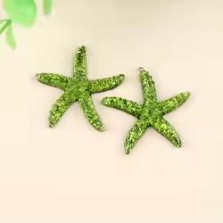 E-Commerce Firm Sale 40mm Flatback Resin Cabochons Large Starfish Design with Artificial Sea Theme for Souvenirs