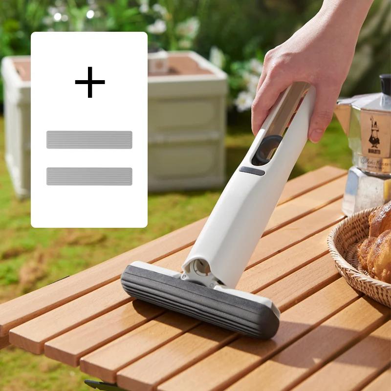 Portable Mini Mop Squeeze Mop Multifunction Home Cleaning Products for Home Glass Sponge Desk Cleaner Household Cleaning Tools