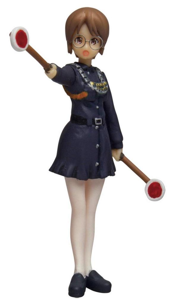 PLATZ Girls & Panzer Final Chapter 1/35 Japan Tankery Federation Referee Figure Set, Unpainted Urethane Foam Kit GPF-32