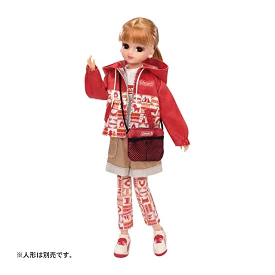 Takara Tomy Licca-chan Dress LW-11 Exciting Outdoor Outfit, Dress-up, Pretend Play, Toy, Ages 3 and