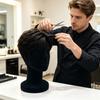Hut-Organizer-Ständer Weibliches Schaumstoff-Schaufensterkopfmodell, Perückenkopf, Hoher Friseur-Übungs- & Halter für Frisuren, Modelle und zur Präsentation von Haaren, Hüten, Haarteilen