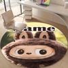 Personalized L-Labubu Round Chair Office Rug - Perfect for Mat, Office Chair & More - Ideal Gift for Birthdays and Holidays