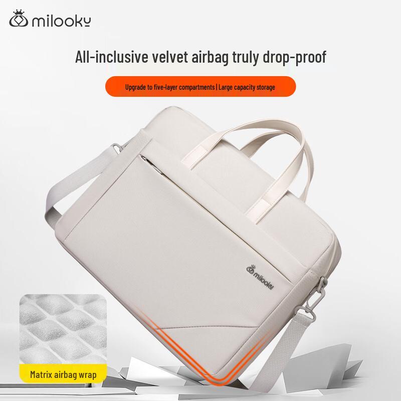 

Milooky Laptop Handbag & Shoulder Bag 15-16 inch