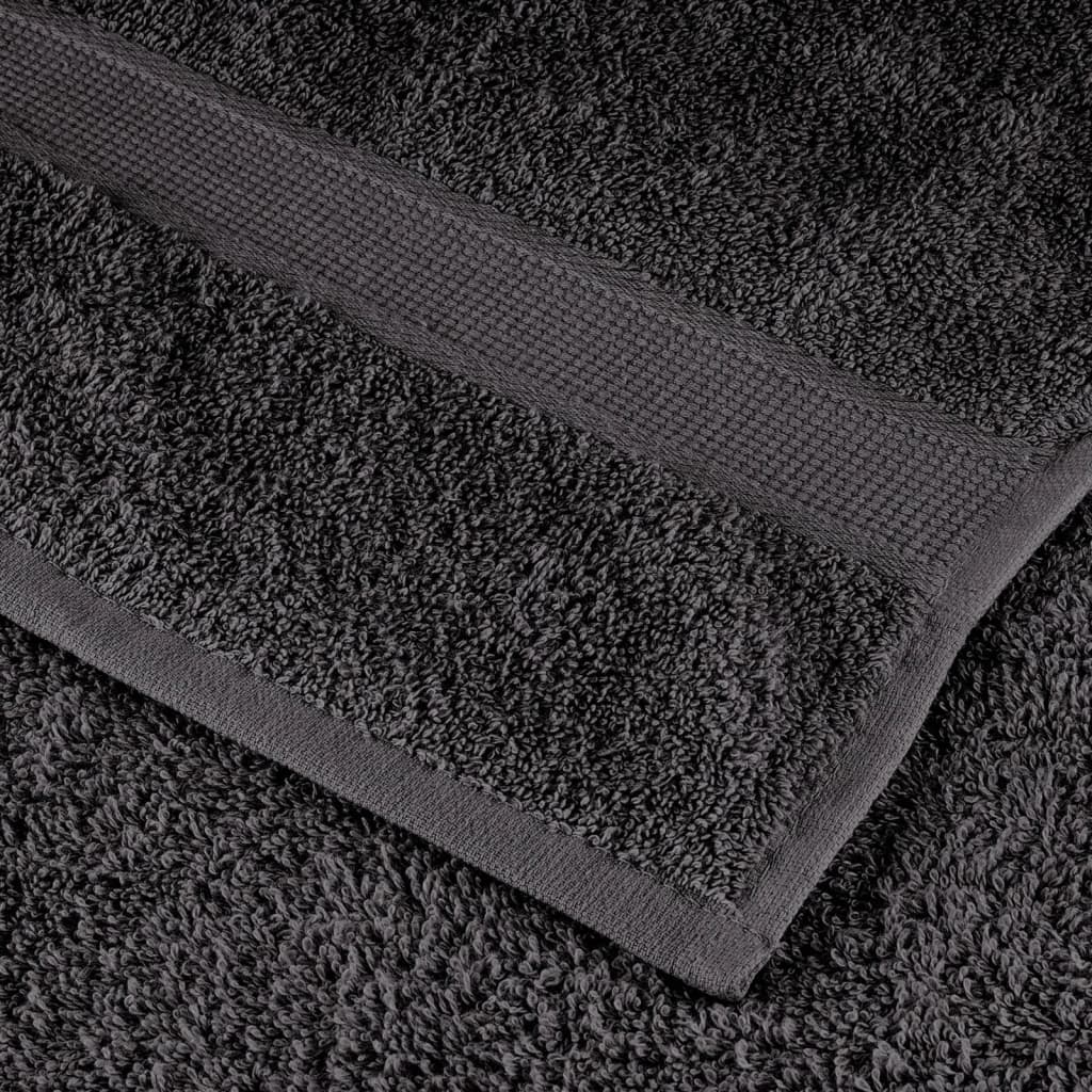 Premium Wash Cloths SOLUND 4 pcs Anthracite 30 x 30 cm 600 g m²