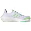 New Adidas Ultra Boost 22 White Bliss Blue Solar Green GX5913