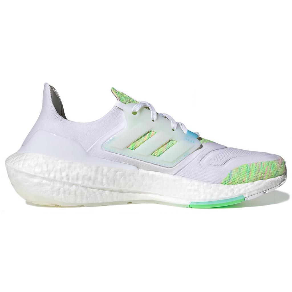 New Adidas Ultra Boost 22 White Bliss Blue Solar Green GX5913