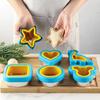 Sandwich Cutting Mold and Sealing Machine Biscuit Cutting Machine Household Kitchen Tools Baking Molds Cutting Kitchen Gadgets