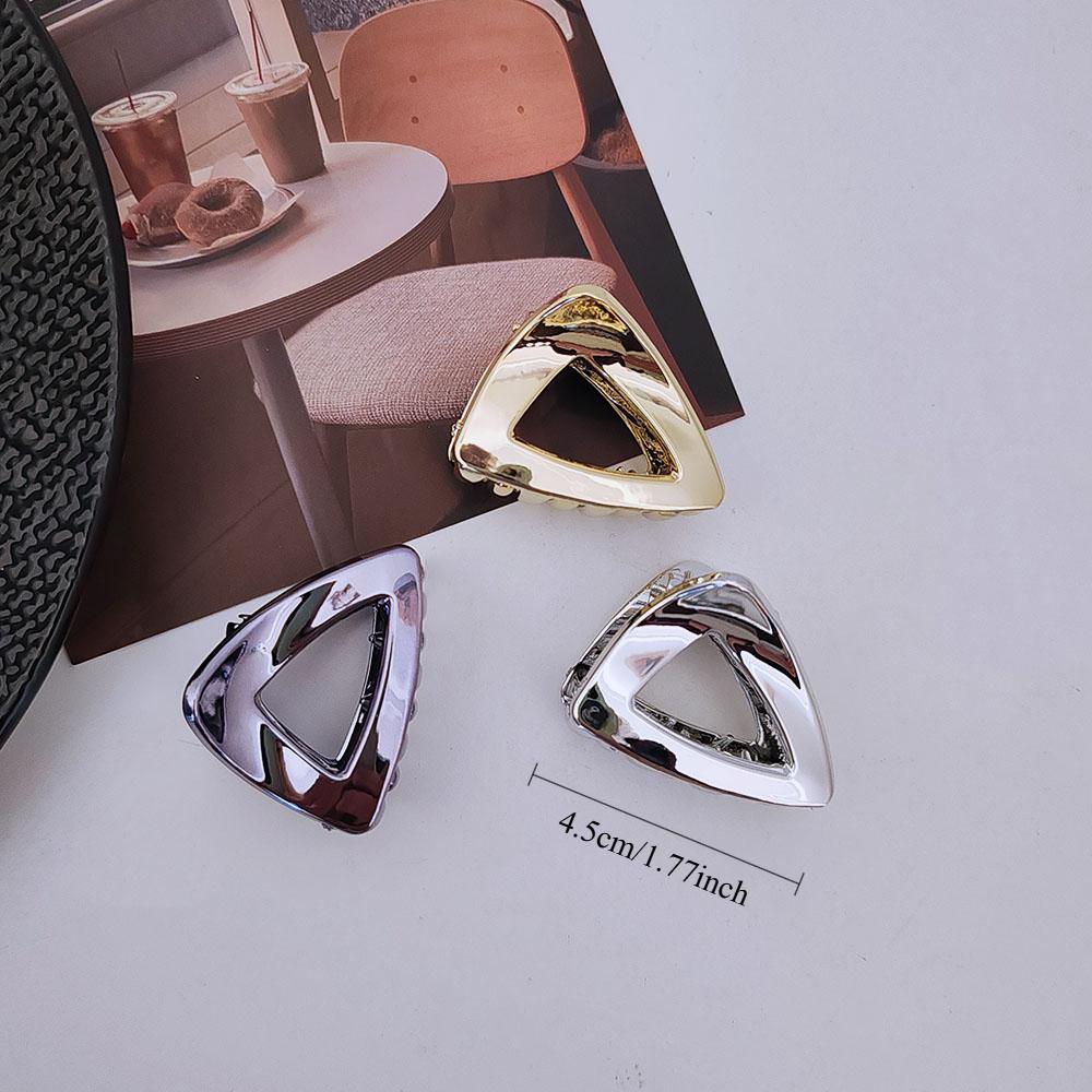 

3 шт. Европейские и американские геометрические заколки для волос серебряного и золотого цвета для женщин и девушек, ретро заколка, корейские аксессуары для волос