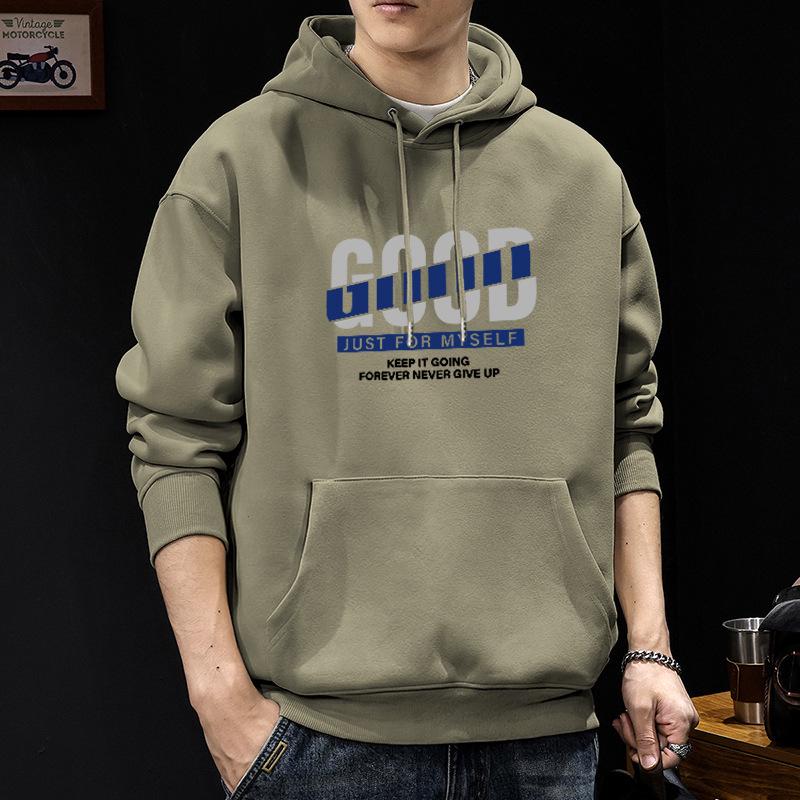 Men's Trendy Loose-Fit Hoodie: Spring & Autumn Couple's Jacket