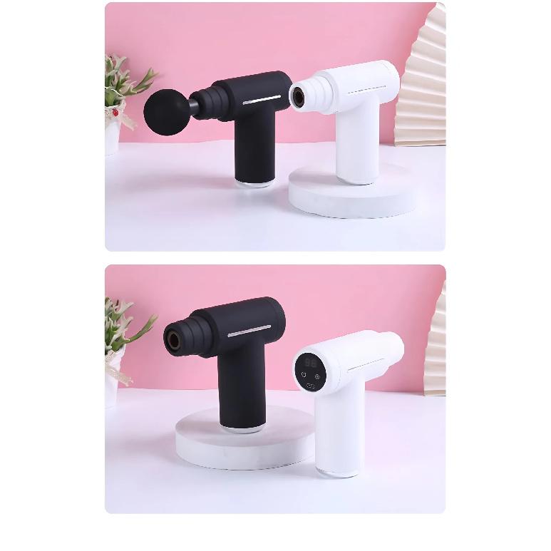 Mini Muscle Massage Gun Body Massager Deep Handheld Percussion Massager For Body Back Neck Leg Cold And Hot Compress Fascia Gun