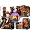 Pumpkin-Shaped Halloween Advent Calendar Countdown Box for Kids, Candy Storage, Holiday Decoration, Christmas Gift