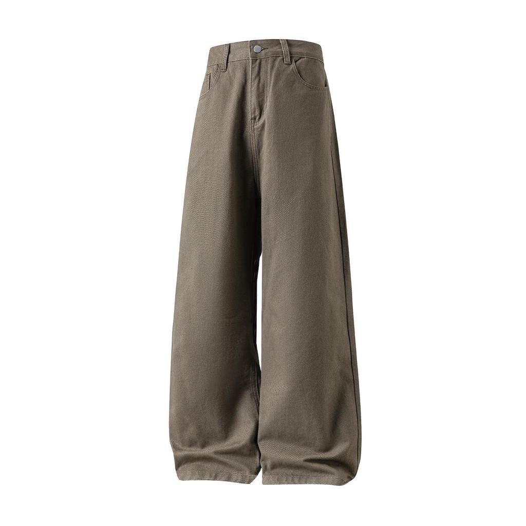 Men's Autumn Casual Retro Wide-Leg Cotton Pants
