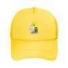 Unisex Lemongrab Cartoon Lemon Trucker Caps Mesh Baseball Caps Snapback Caps Hat Sun Hat Adjustable Sun Caps Washable