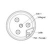 N09R-AG-30 RTK GNSS High Precision Survey Antenna Full-Band GPS Satellite Signal Receiver With 5M TNC Adapter Cable
