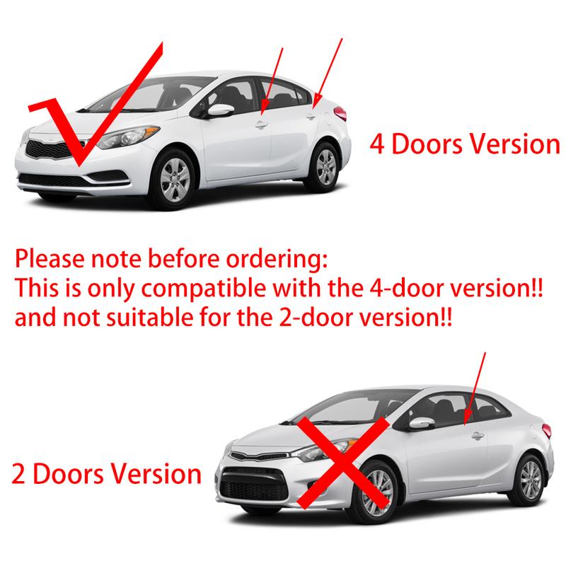 Für KIA K3 Cerato Forte Ceed 2 2013-2018 Auto Seitenspiegelabdeckung Flügelkappe Außentür Rückansicht Gehäuseverkleidung Kohlefaseraufkleber